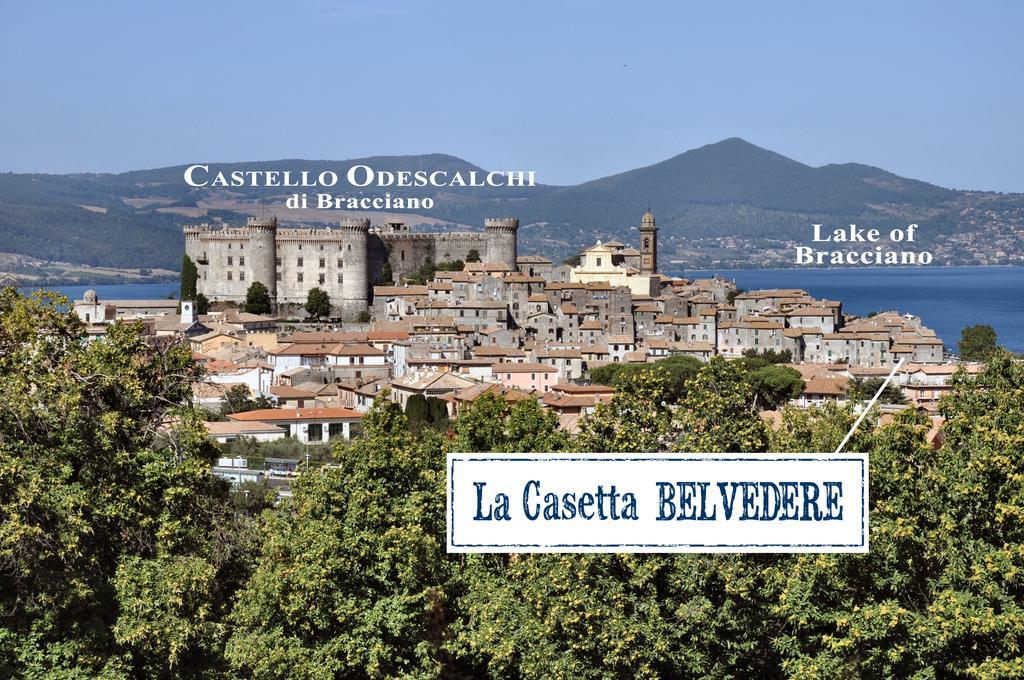 La Casetta Belvedere Браччано Экстерьер фото